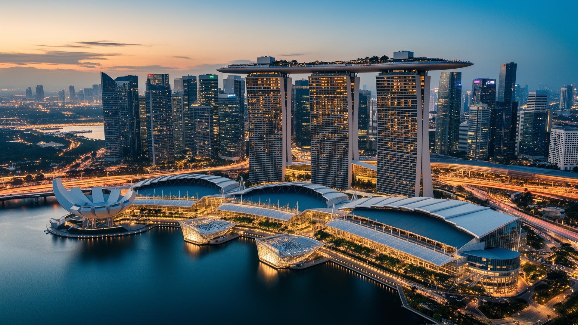Singapore skyline